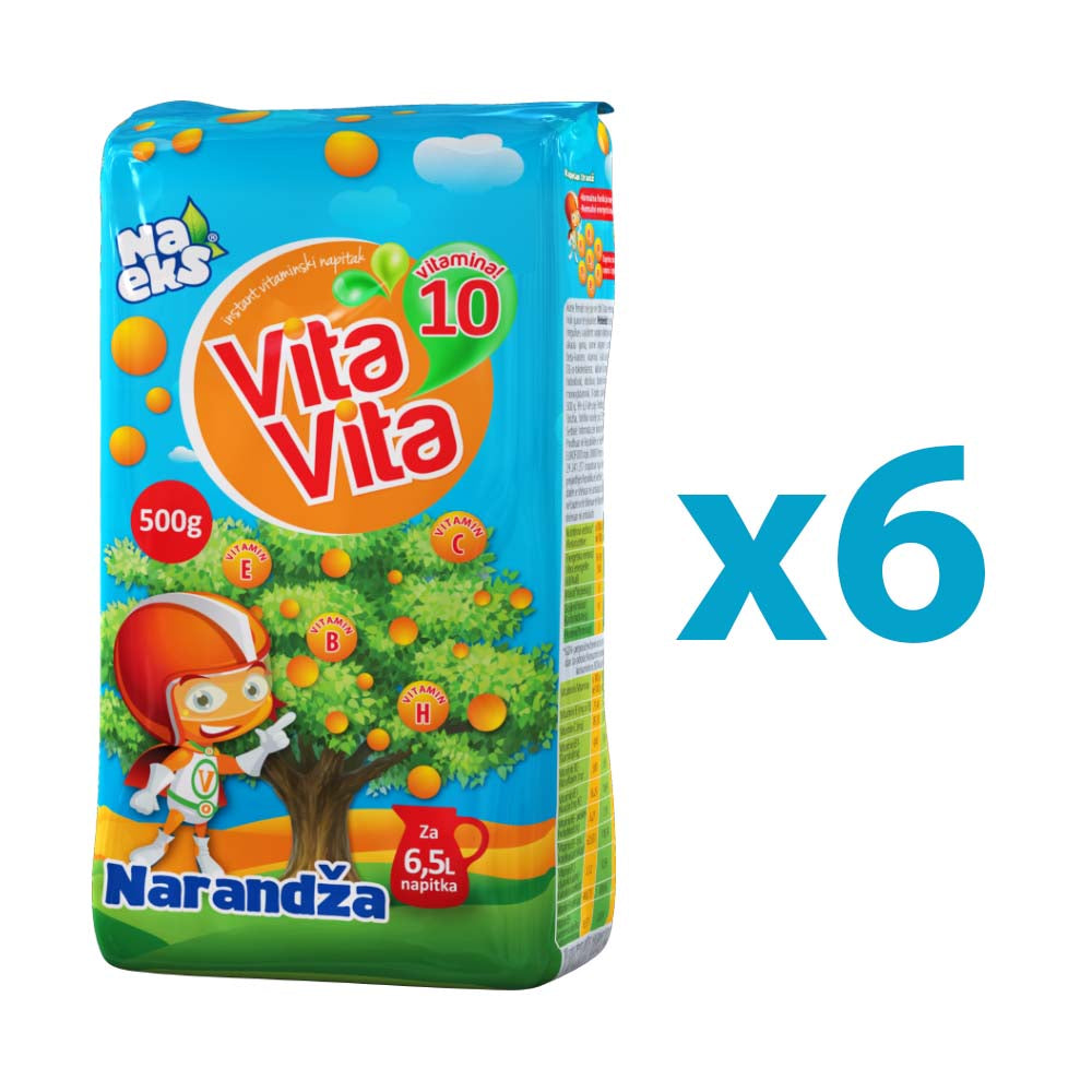 Vita Vita 500g orange (transport pack 6x500g) Vita Vita 500g orange (transport pack 6x500g)